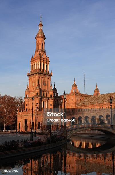 Plaza De Espana Stockfoto und mehr Bilder von Andalusien - Andalusien, Architektur, Außenaufnahme von Gebäuden