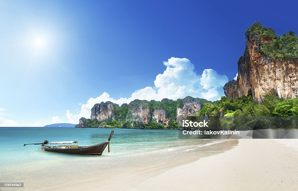 Railay beach in Krabi Thailand Thailand Stock Photo