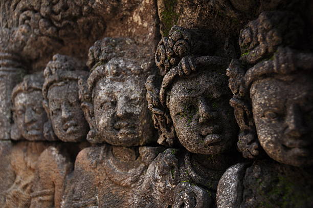 Borobudur is a Buddhist temple located in Borobudur, Magelang, Central Java, Indonesia. Location of the temple is approximately 100 km to the southwest of Semarang, 86 km west of Surakarta, and 40 km to the northwest of Yogyakarta. This stupa-shaped temple was founded by Mahayana Buddhists around the year 800 AD during the reign of Shyilendra. Borobudur is the largest Buddhist temple or temple in the world, and one of the largest Buddhist monuments in the world.