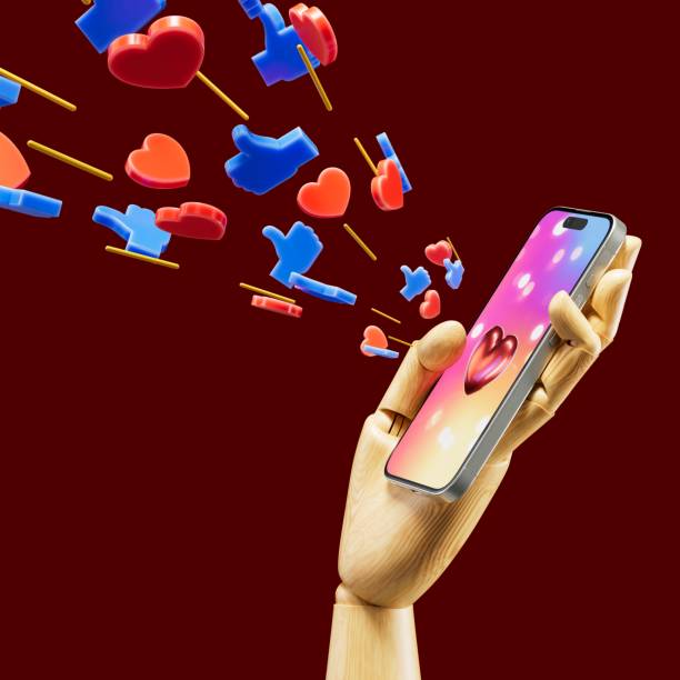 istock An explosion of likes and thumb ups from a smartphone screen, 3d rendered illustration 1787501533