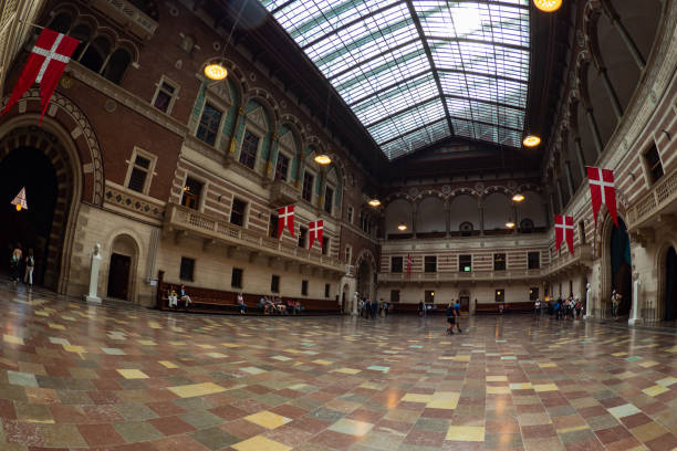 municipio di copenhagen - city government town hall government building foto e immagini stock