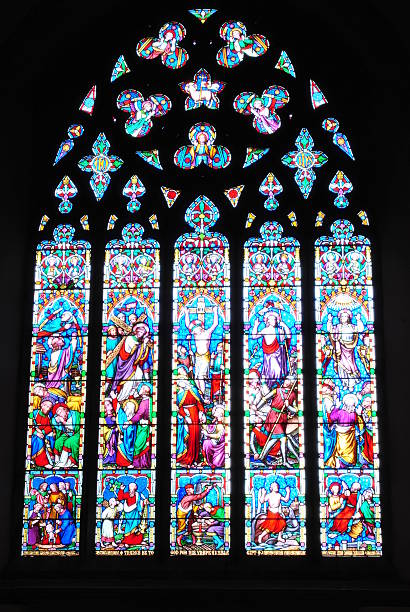 istock Church Stained Glass Window 178750550