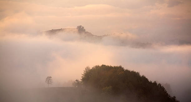 istock autumn Carpathian fog 178751619