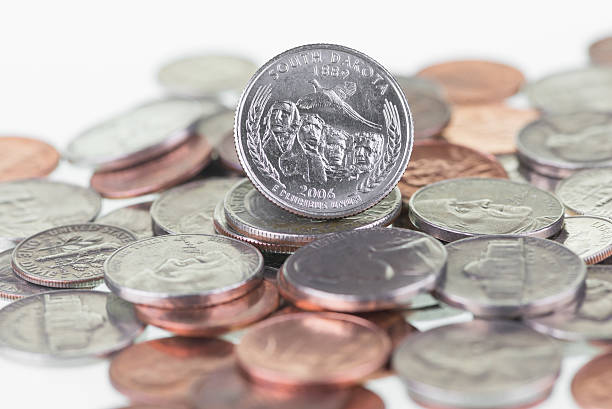 istock South Dakota State Quarter extreme close up 178752240