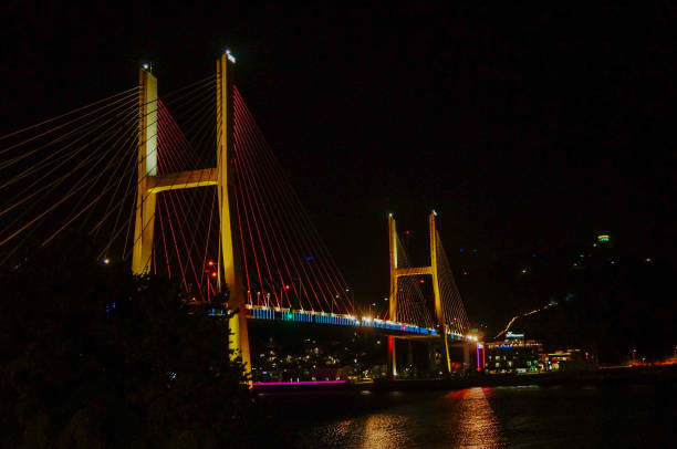istock suspension bridge in yeosu, korea 1787523633