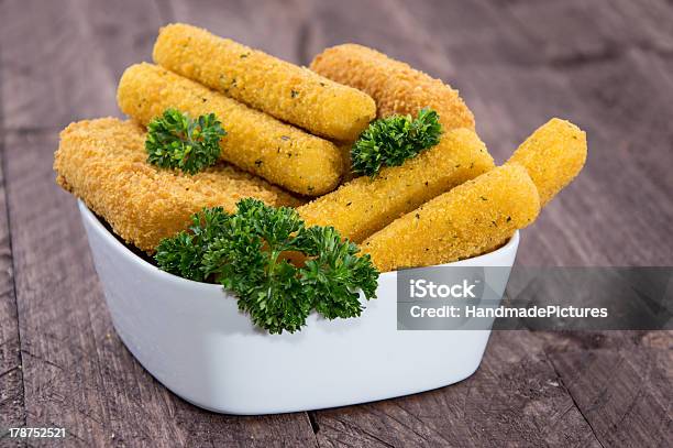 Mozzarella Sticks In A Bowl Stock Photo - Download Image Now - Mozzarella Sticks, Appetizer, Cheese
