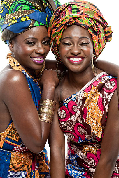istock Two young African fashion models. 178752950