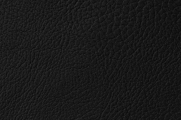 Black leather background stock photo