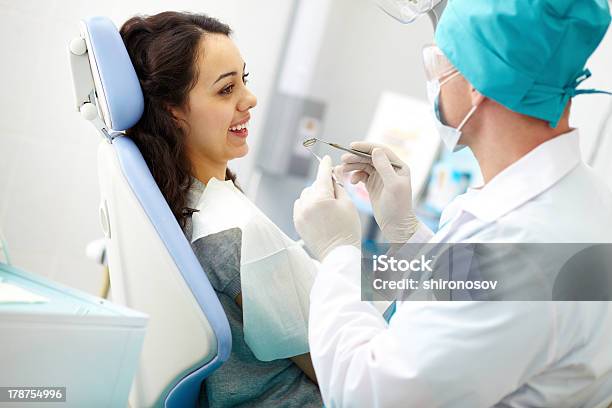 Smiley Patient Stock Photo - Download Image Now - Adult, Beautiful People, Beauty