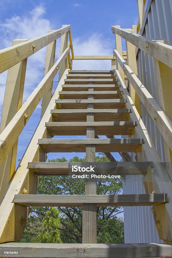 Escada de Construção - Royalty-free Ampliação da Casa Foto de stock
