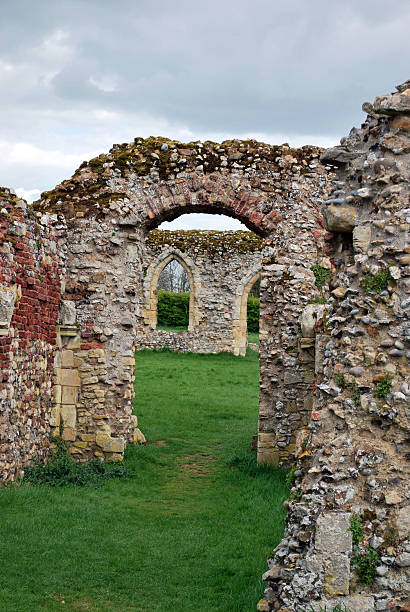 Leiston Abbey stock photo