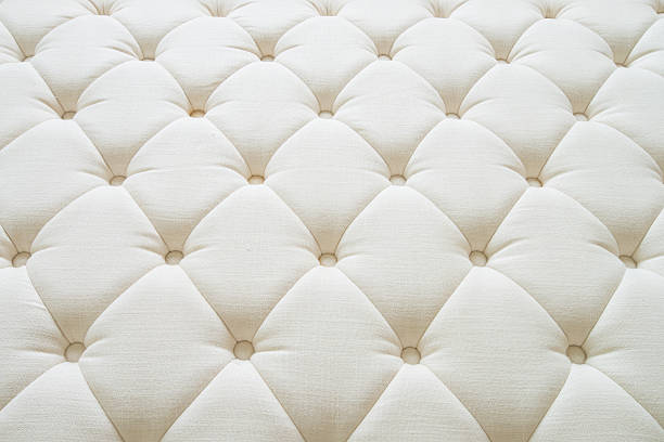 White sofa texture stock photo