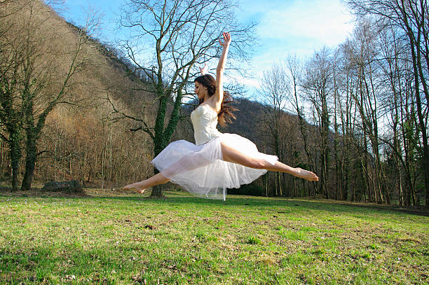istock Young woman in a beautiful jump 178757240