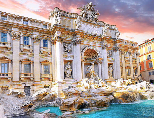 istock Fountain di Trevi ,Rome. Italy. 178758907