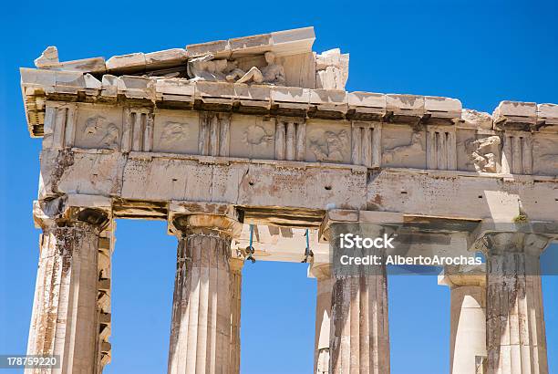 Acropolis Of Athens Stock Photo - Download Image Now - Acropolis - Athens, Archaeology, Architectural Column