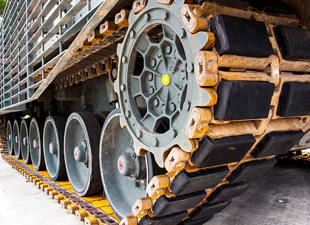 istock close up of the tracks 178759894