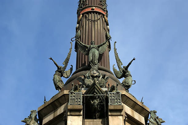 istock Chistopher Columbus monument in Barcelona, Spain 178760297