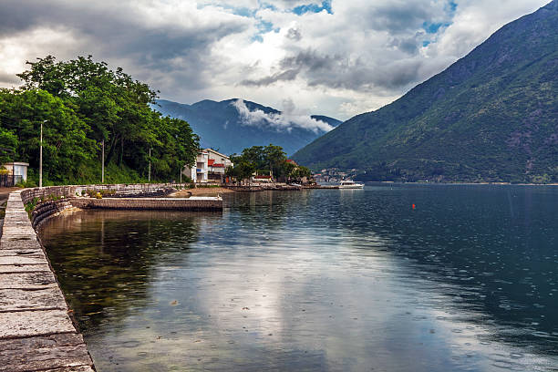 istock sea and mountains in bad rainy weather 178760700
