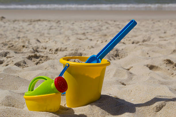 istock Beach bucket and watering can 178760804
