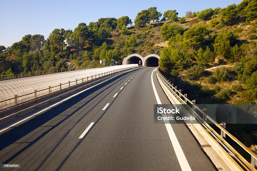 A Highway - Foto de stock de Autoestrada royalty-free