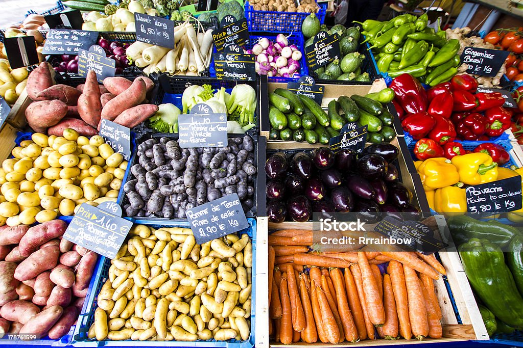 Frische Gemüse Zutaten - Lizenzfrei Aubergine Stock-Foto