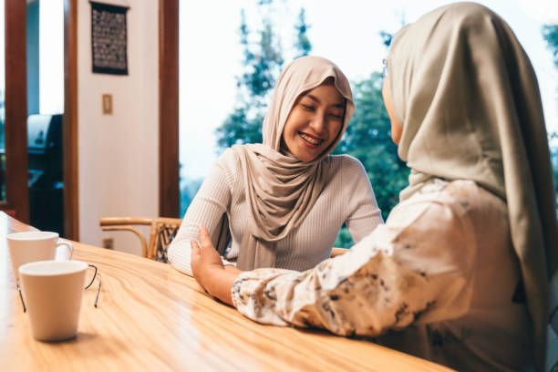istock muslim mother and daughter hugging 1787628083