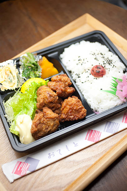 istock Japanese Curious Chicken Karaage Bento 178763244