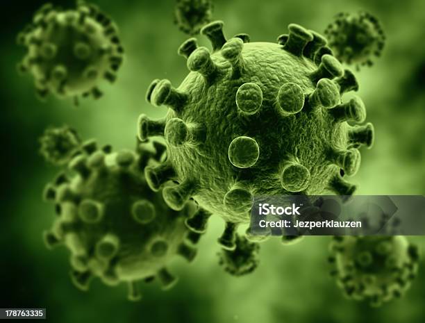 독감 박테리아 세포를 0명에 대한 스톡 사진 및 기타 이미지 - 0명, 3차원 형태, 감기바이러스
