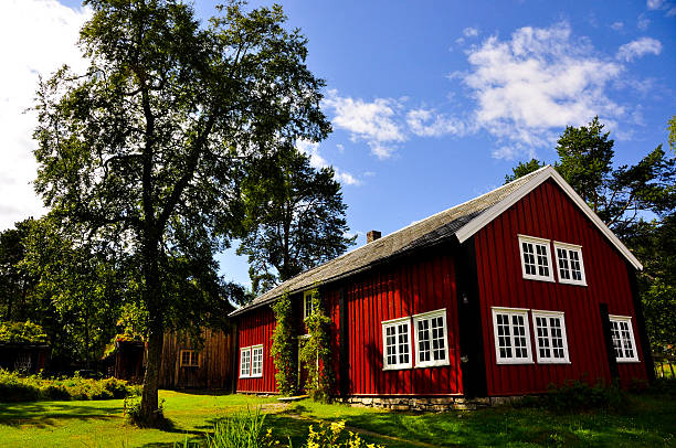 istock Traditional Scandinavian House 178764376
