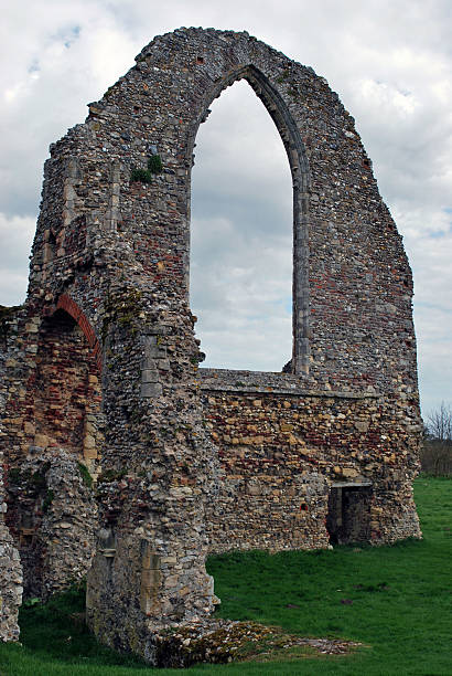 Leiston Abbey stock photo