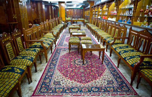 Egyptian perfumery lounge, Luxor, Egypt
