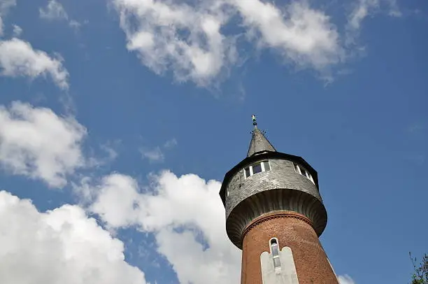 Water tower in Husum, Germany