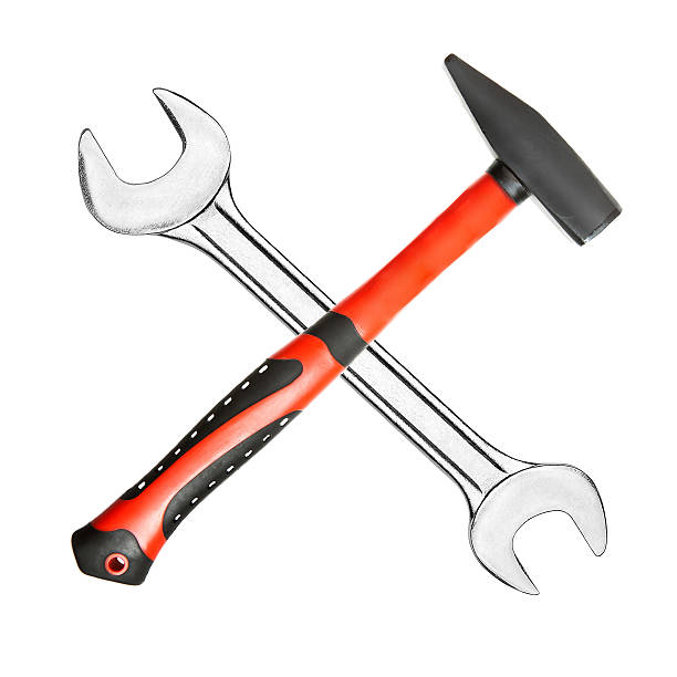 istock hammer and wrench isolated on white 178765780