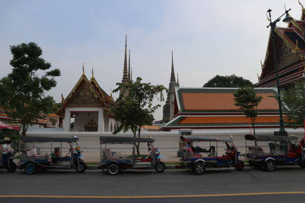 istock The tuk tuk queue. 1787668335