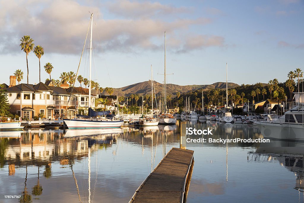 Caro casas e barcos ventura - Royalty-free San Buenaventura Foto de stock