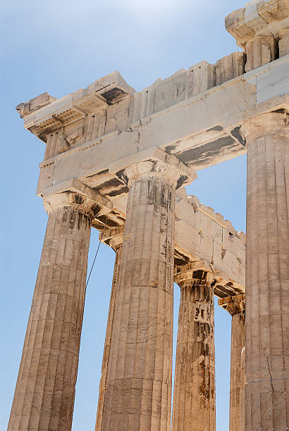 La ciudad de Atenas - foto de stock