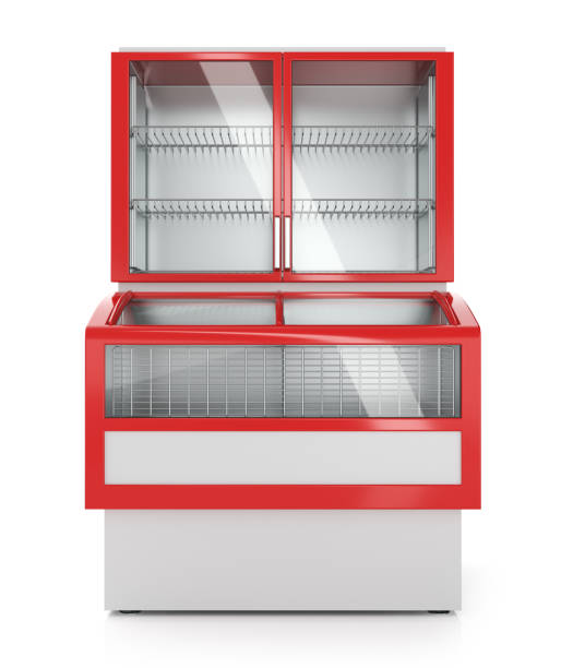 istock Showcase refrigerator for a supermarket trading floor 1787683980