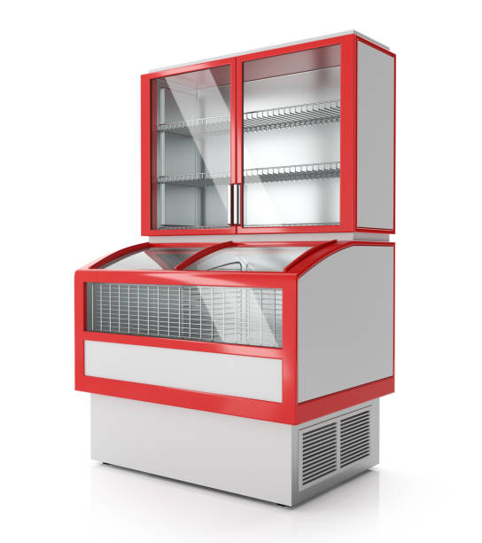 istock Showcase refrigerator for a supermarket trading floor 1787684513