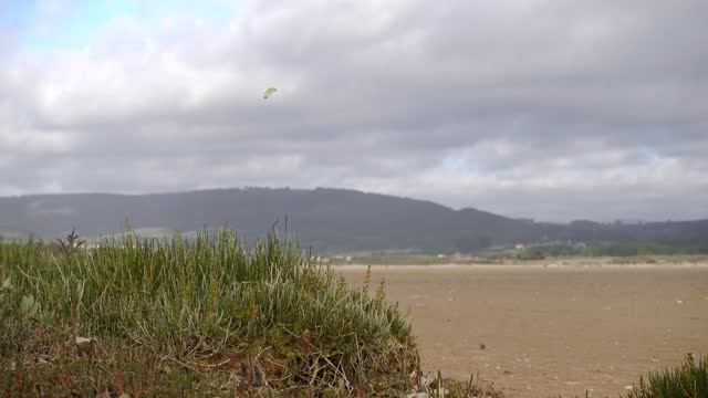 Galician Coastline: 4K Stock Kiteboarding Footage of Razo Beach in 4K with sony rx 100