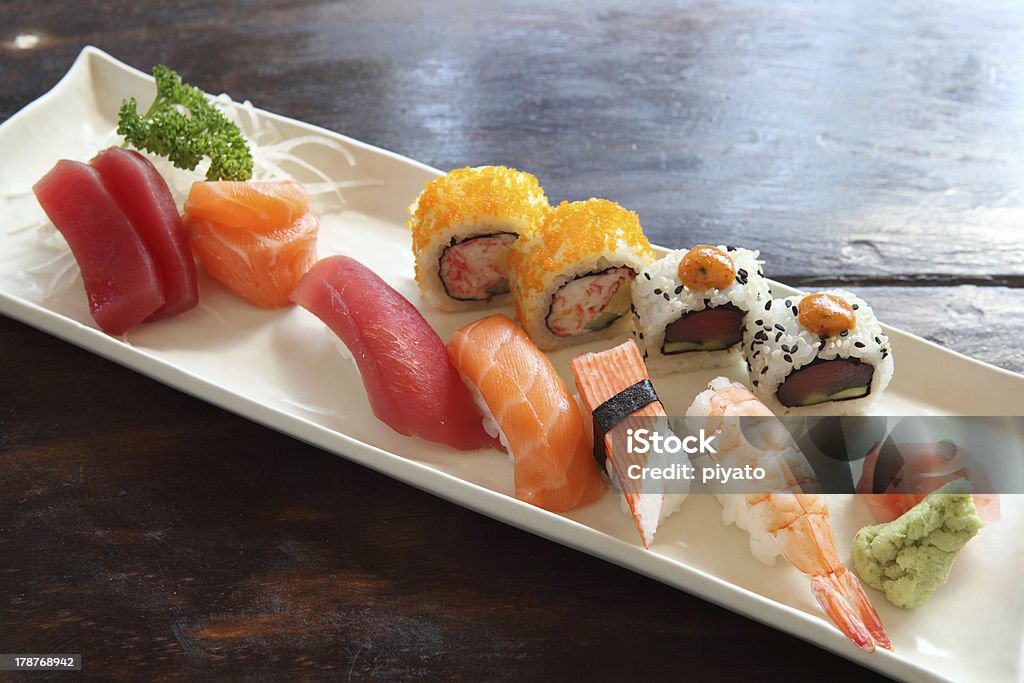 mix sushi - - Lizenzfrei Asien Stock-Foto