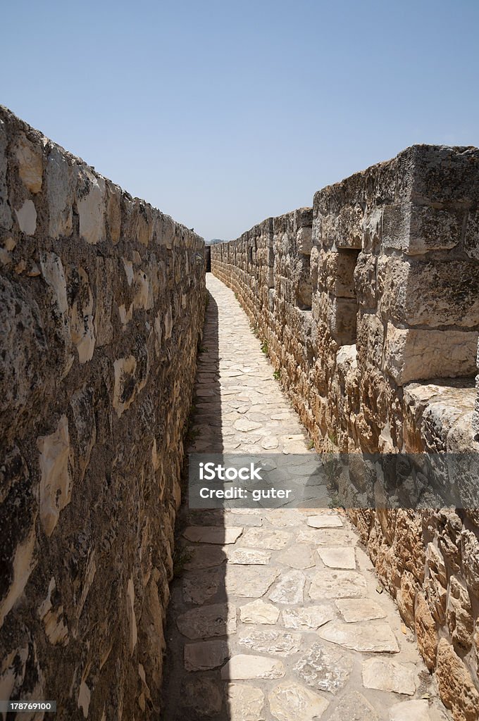 Jerozolima otaczające ściany - Zbiór zdjęć royalty-free (Antyczny)