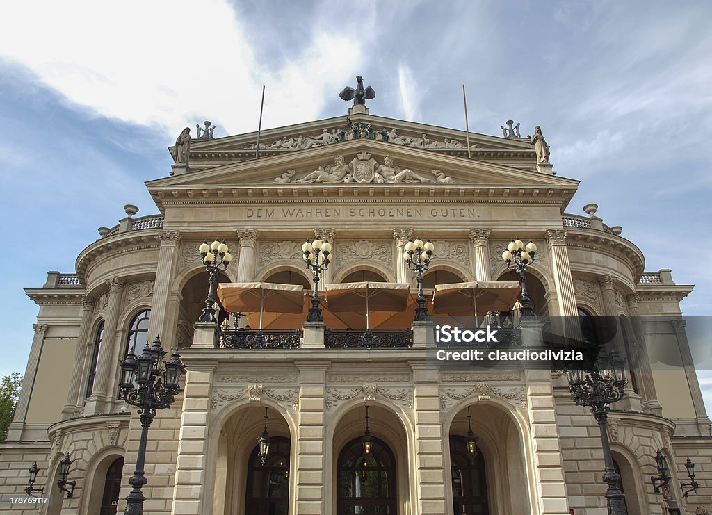 Alte Oper à Francfort - Photo de Allemagne libre de droits