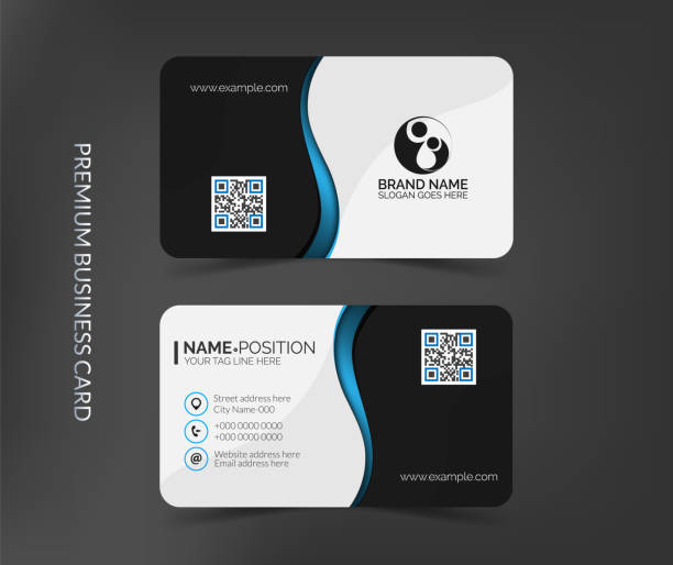 istock Modern and clean business template,Corporate visiting card design 1787694688