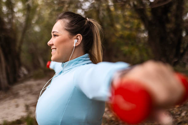 istock Smiling Woman Redefining Strength and Beauty 1787695109