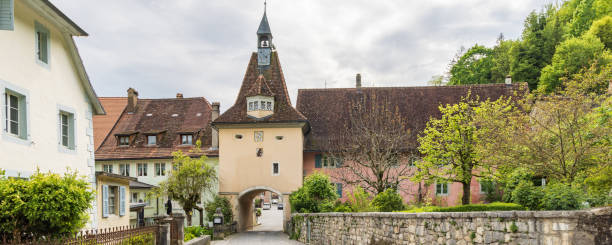 Cityscape St-Ursanne Switserland
