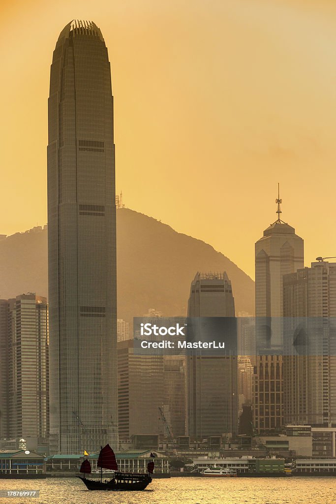 Hong kong. - Lizenzfrei 2 International Finance Center Stock-Foto