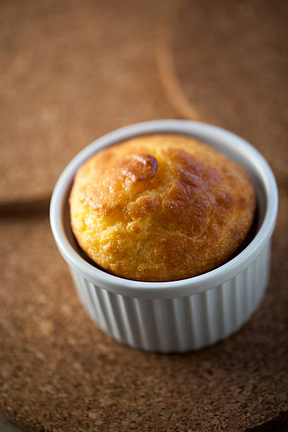 Muffin de milho - fotografia de stock