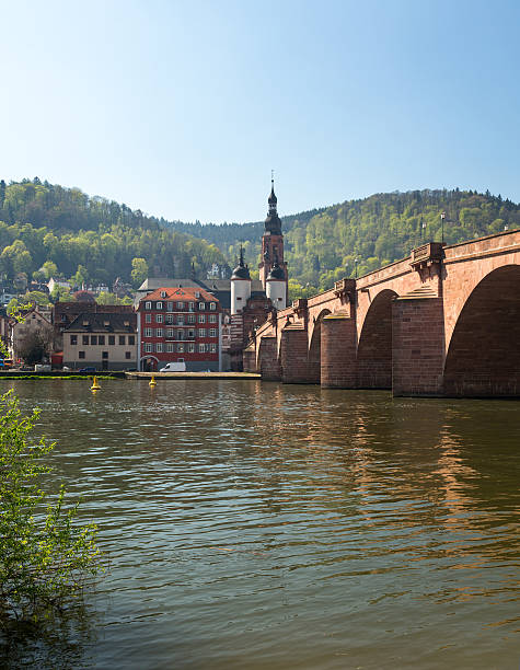 istock Old bridge into town of Heidelberg Germany 178771260