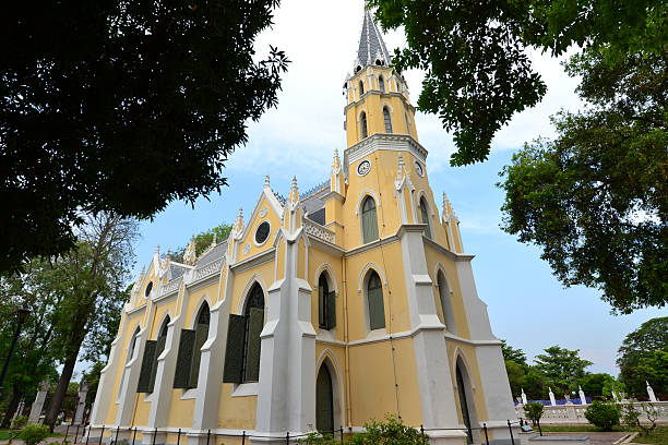 istock Thai temple in Christian church style 178771311
