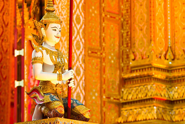 Thai angel The statue of an Thai angel sumeru stock pictures, royalty-free photos & images